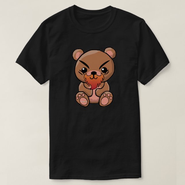 T-shirt Chemise de Zeddybear (Design devant)