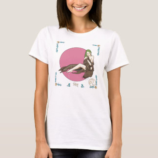 T-shirt Chemise de zodiaque de sirène - Lion