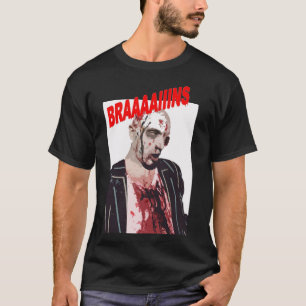 T-shirt Chemise de zombi de Braaaaiins