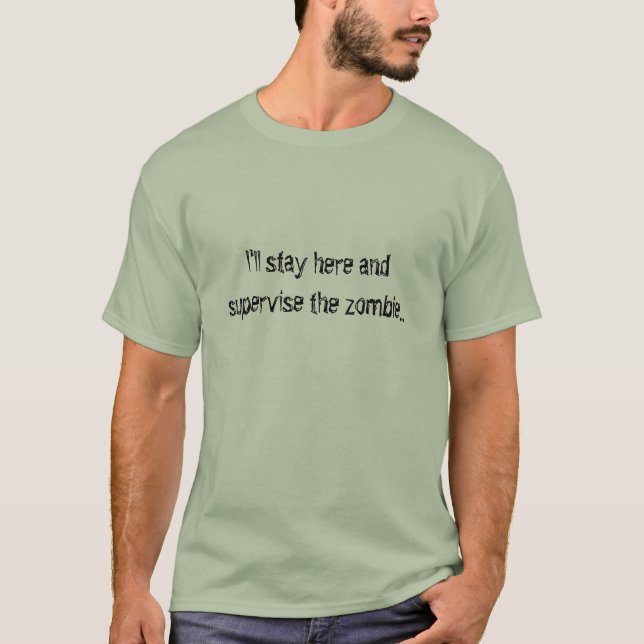 T-shirt Chemise de zombi de MST3K (Devant)