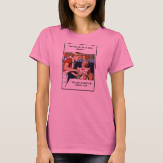 T-shirt Chemise de zombie rétro
