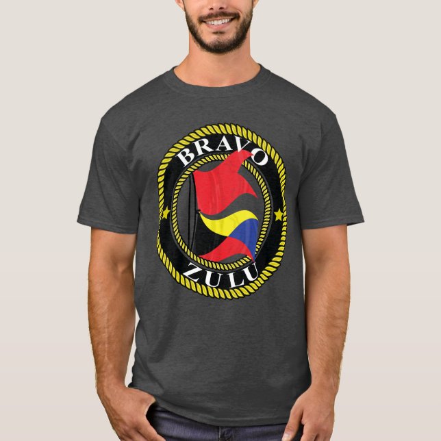T-shirt Chemise de zoulou de bravo (Devant)