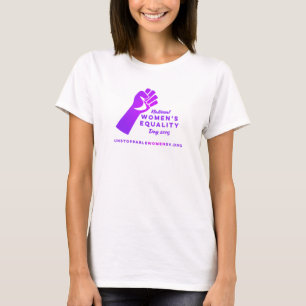 T-shirt Chemise débordante de jour de l'égalité des fem
