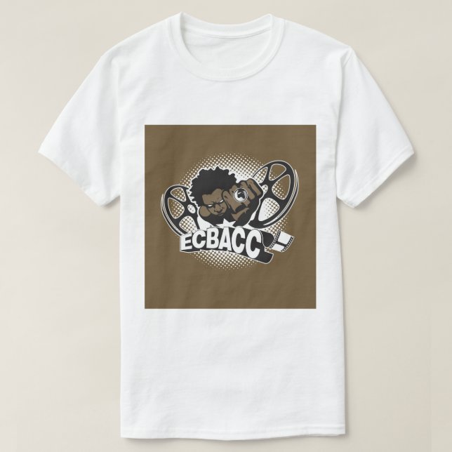 T-shirt Chemise d'ECBACC - aux films - les tailles des (Design devant)