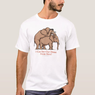 T-shirt Chemise d'éléphants