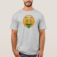 Chemise d'Emoji d'argent