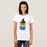 Chemise d'Emoji de sorcière de Halloween pour lire