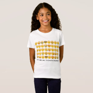 T-Shirt Chemise d'Emoji pour des enfants