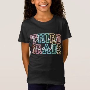 T-Shirt Chemise d'enseignant de troisième année, Chemise d