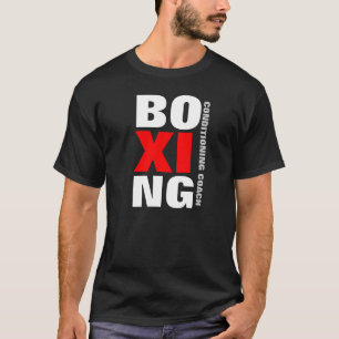 T-shirt Chemise d'entraîneur de boxe