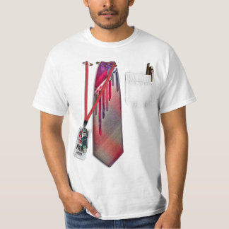 T-shirt Chemise d'entreprise blanche