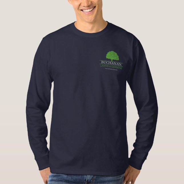 T-shirt Chemise d'entretien de pelouse et d'atterrissage (Devant)