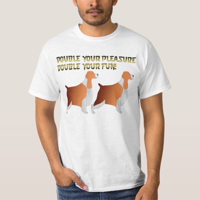 T-shirt Chemise d'épagneul de springer anglais (Devant)