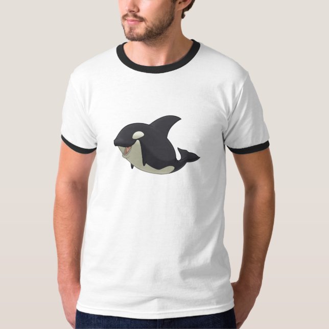 T-shirt Chemise d'épaulard (Devant)