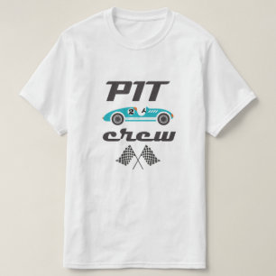 T-shirt Chemise d'équipage, Chemise de voiture d'anniversa