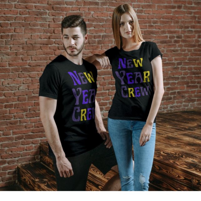 T-shirt Chemise d'équipage du Nouvel An 2023, Bonne année  (Créateur téléchargé)