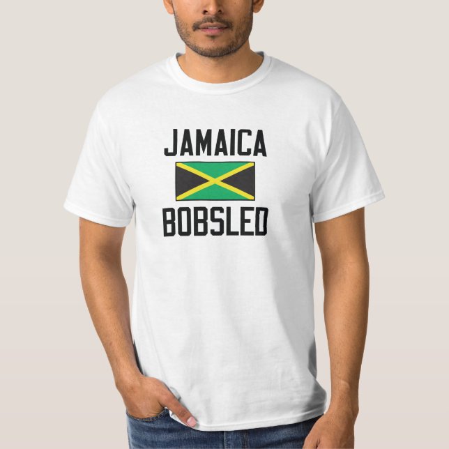 T-shirt Chemise d'équipe de bobsleigh de la Jamaïque (Devant)