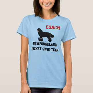 T-shirt Chemise d'équipe de natation de seau de