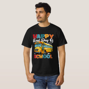 T-shirt Chemise dernière journée d'école pour chauffeurs d