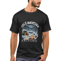 Chemise des amateurs de camping par temps froid.