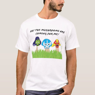 T-shirt Chemise des champignons des Hommes-Luchador