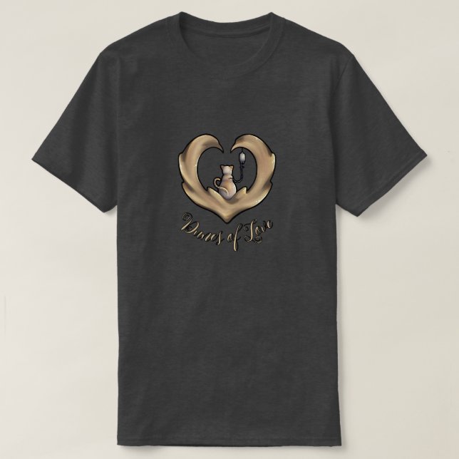 T-shirt Chemise des dunes d'amour (Design devant)
