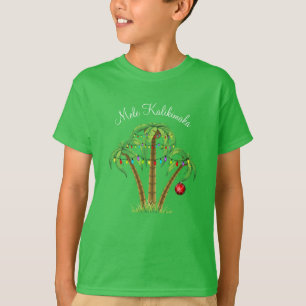 T-shirt Chemise des enfants de vacances Mele Kalikimaka
