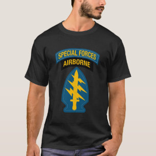 T-shirt Chemise Des Forces Spéciales Américaines Sf Green 
