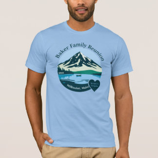 T-shirt Chemise des frères et soeurs Baker Reunion