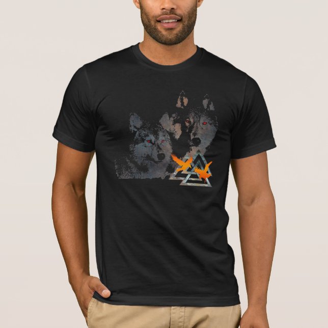 T-shirt Chemise des norses (Devant)