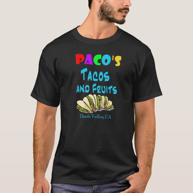 T-shirt Chemise des tacos de Paco (1-Sided) (Devant)