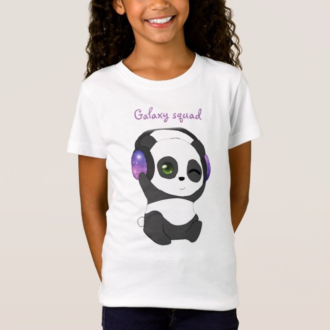 T-Shirt Chemise d'escadron Galaxy dessinée par TheWolfOnSa (Devant)