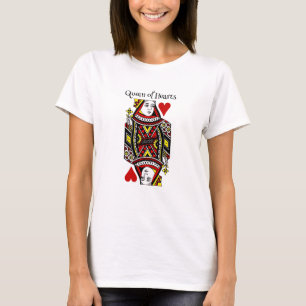 T-shirt Chemise design Queen of Hearts