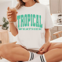 Chemise d'été, chemise ambiance tropicale de plage