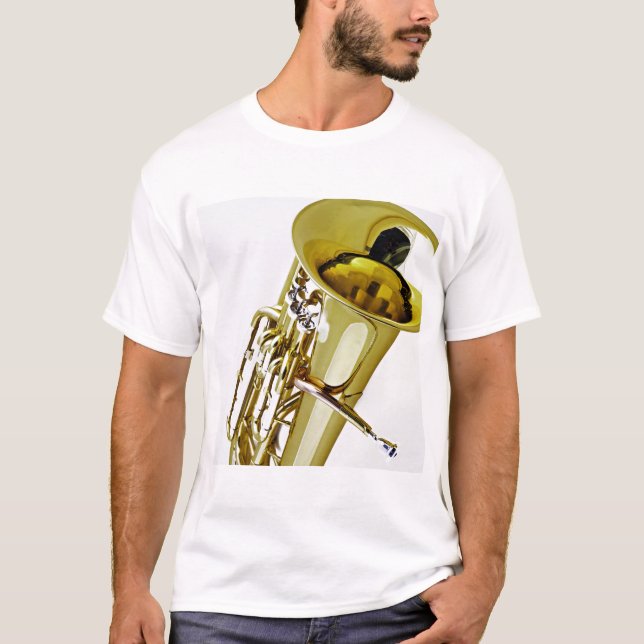 T-shirt Chemise d'euphonium ou de baryton (Devant)
