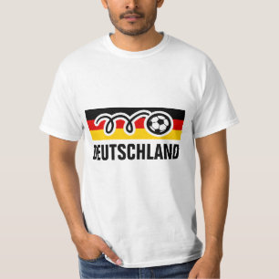 T-shirt Chemise Deutschland Allemagne de fan de foot de