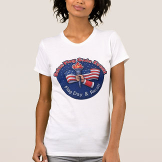 T-shirt Chemise d'événement Boise Flag Gate - Femme