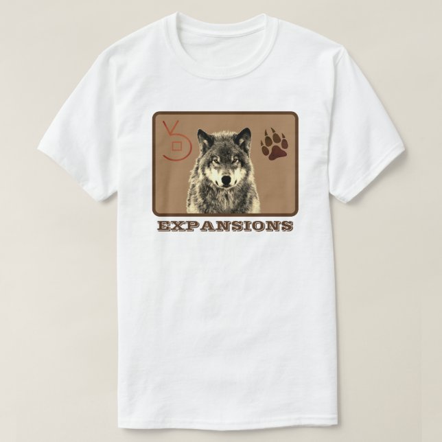 T-shirt Chemise d'expansion (Design devant)