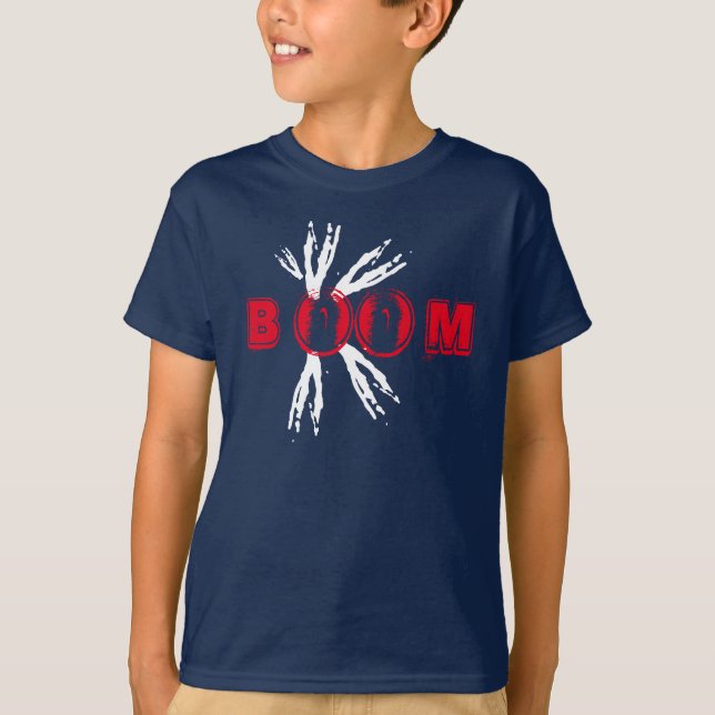 T-shirt Chemise d'explosion pour enfants 4 juillet (Devant)