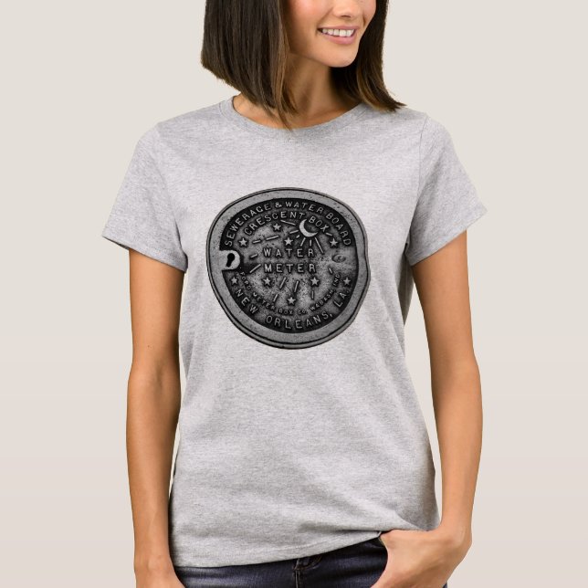 T-shirt Chemise d'extrémité du compteur d'eau de la Nouvel (Devant)