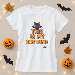 T-shirt Chemise D'Halloween Amusante ; Voici Ma Déclaratio