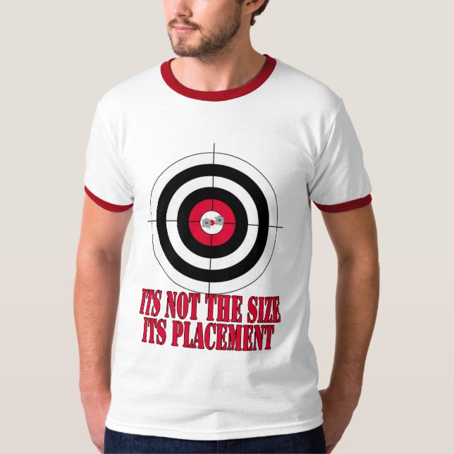 T-shirt Chemise d'humour de compétence de tir d'arme à feu (Devant)