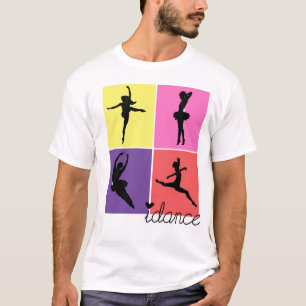 T-shirt chemise d'idance de danseurs