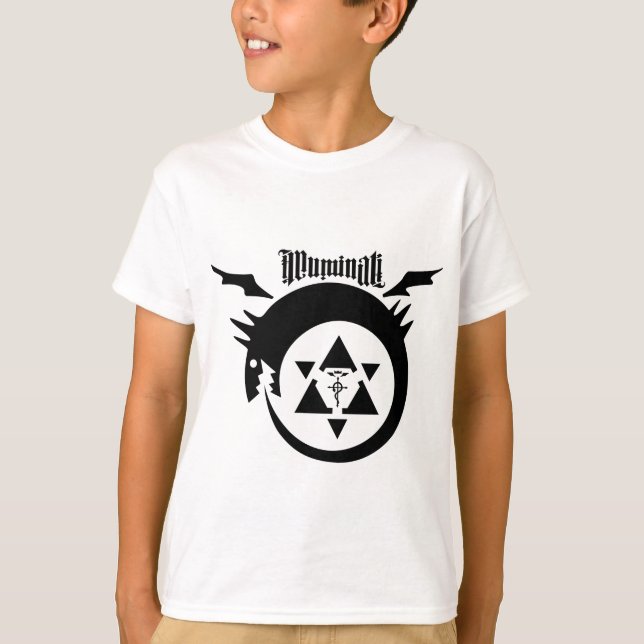 T-shirt Chemise d'Illuminati (Devant)