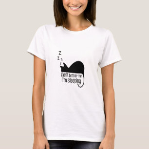 T-shirt Chemise d'impression de chat
