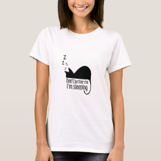 T-shirt Chemise d'impression de chat