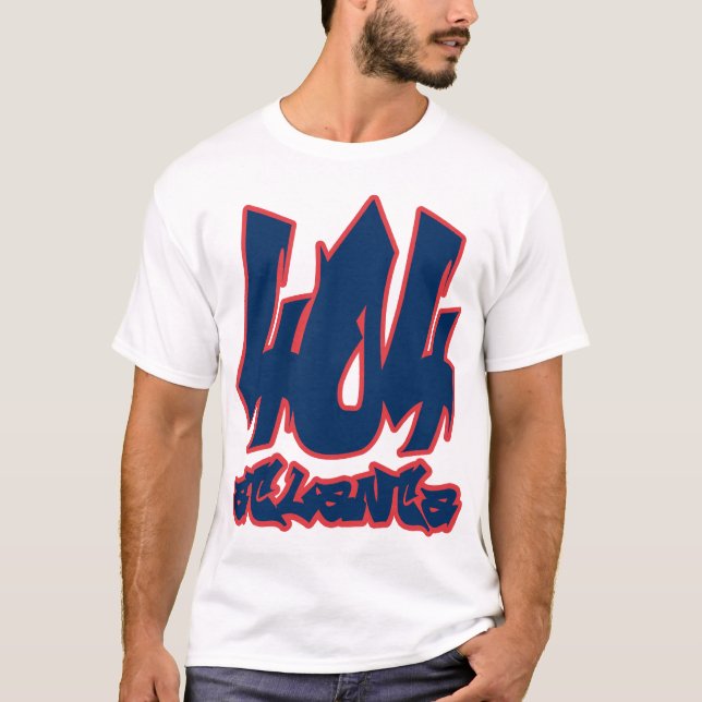 T-shirt Chemise d'indicatif régional d'Atlanta 404 - (Devant)