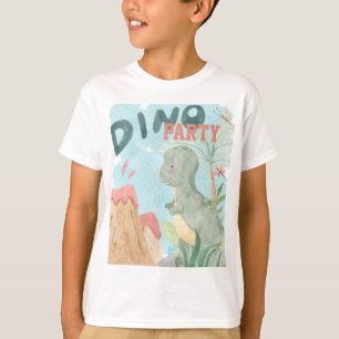 T-shirt Chemise Dino Party T-Rex