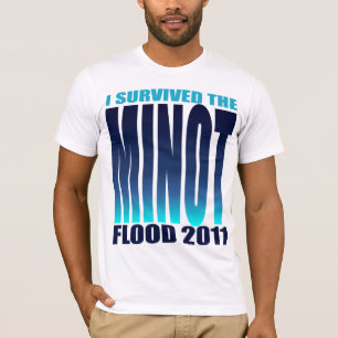 T-SHIRT CHEMISE D'INONDATION DE MINOT