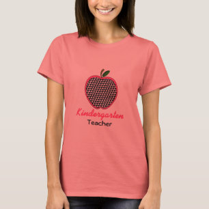 T-shirt Chemise d'institutrice gardienne - pied-de-poule
